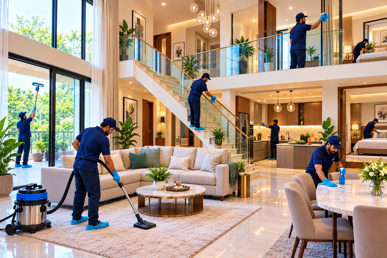 Full Home Cleaning 4 BHK home service