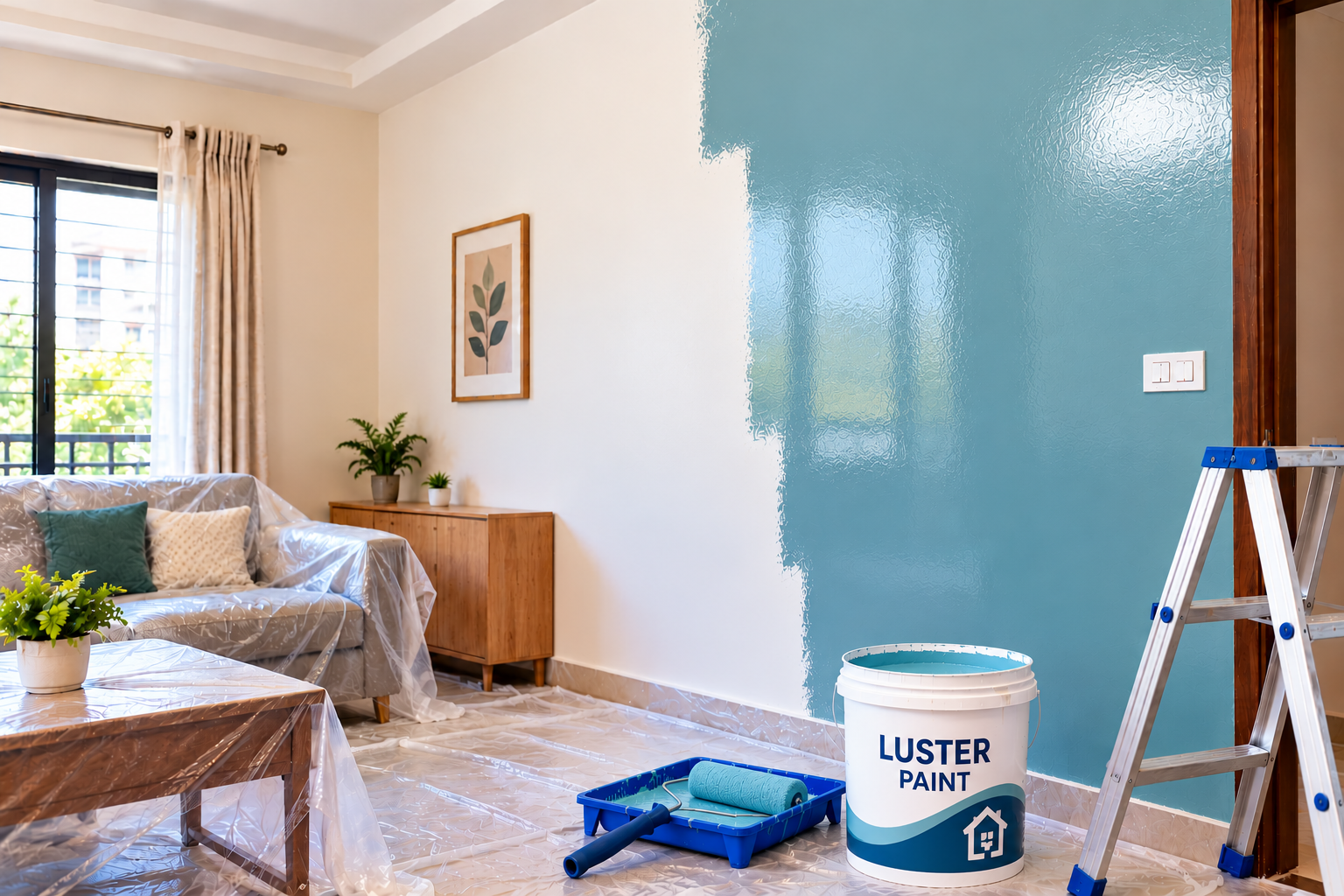 Luster paint home service