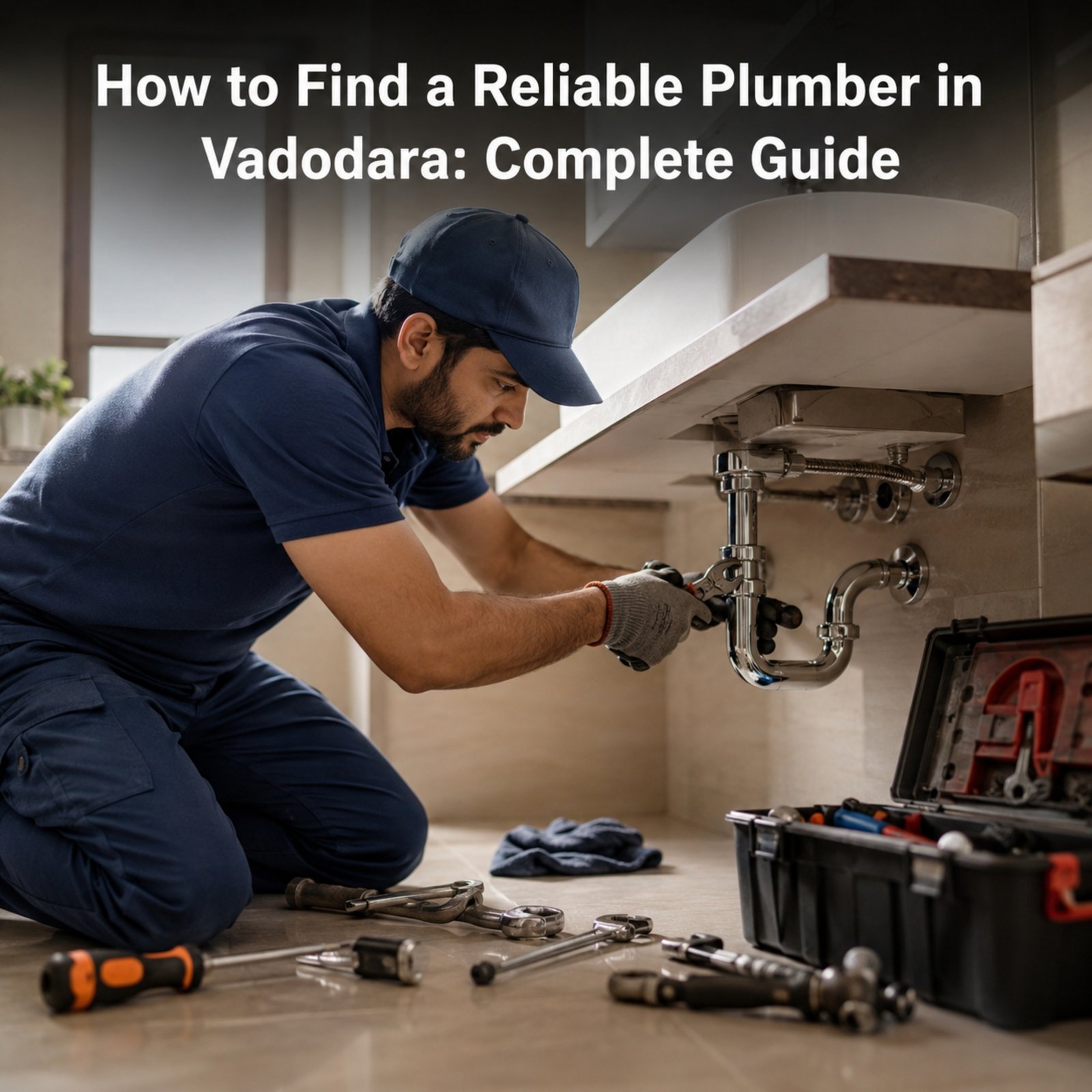Reliable plumber providing plumbing services in Vadodara
